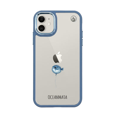 iPhone 11 Case - Pufferfish Blue - "Pufferfish" - Sustainable