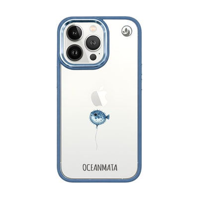 iPhone 13 Pro Max Case - Pufferfish Blue - "Pufferfish" - Sustainable