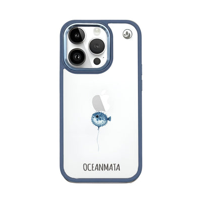 iPhone 14 Pro Max Case - Pufferfish Blue - Sustainable