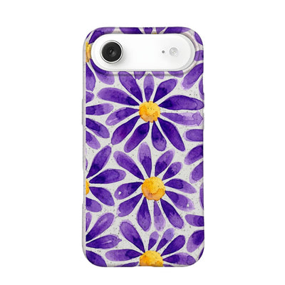 iPhone 17 Air Hülle - Blumen lila - "purplebloom" - nachhaltig