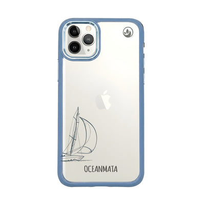 iPhone 11 Pro Case - Line Art Whale - "Space Shot" - sustainable
