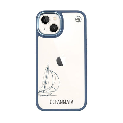 iPhone 13 Case - Line Art Whale - "Space Shot" - sustainable