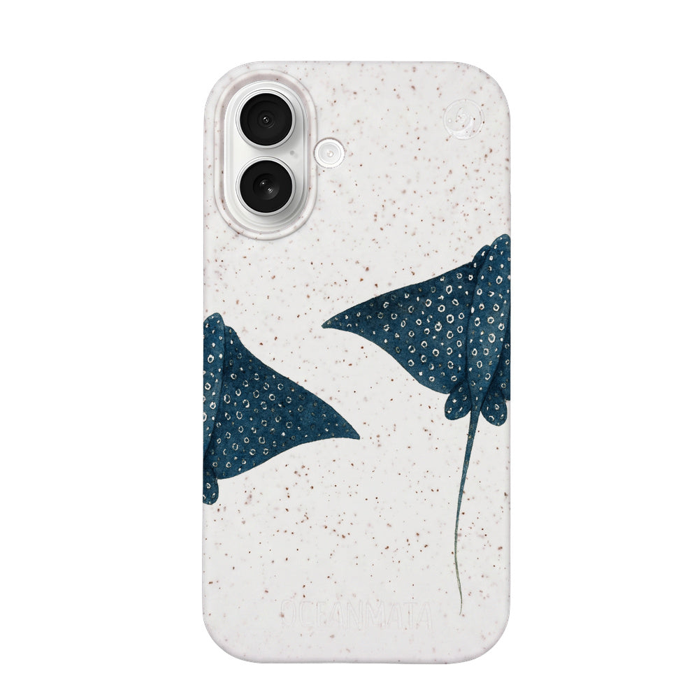 iPhone 17 Case - Ray white - "RayDance" - sustainable