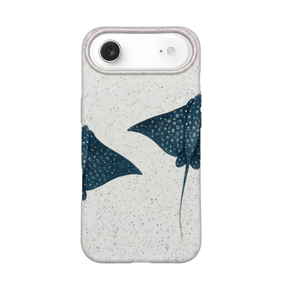 iPhone 17 Air Case - Ray white - "RayDance" - sustainable