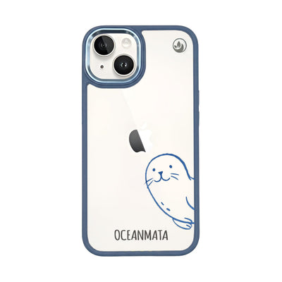 iPhone 14 case - seal blue - "Robby" - sustainable
