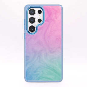 Samsung S24 Hülle - "Colored Marble" - nachhaltig