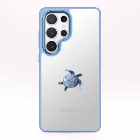 Samsung S24 Ultra Hülle - Turtle blau - "Shellie" - nachhaltig