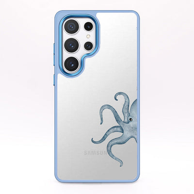 Samsung S25 Case - Octopus Blue - "TentacleTheory" - Sustainable