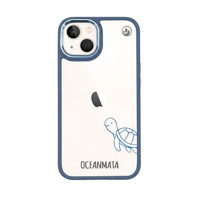 iPhone 13 Case - Turtle Blue - "Schildi" - Sustainable
