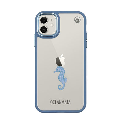 iPhone 11 Case - White Seahorse - "SeahorseTale" - sustainable