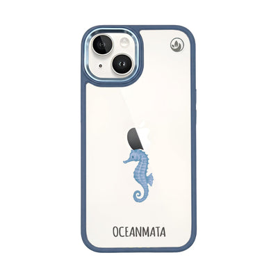 iPhone 14 Case - White Seahorse - "SeahorseTale" - sustainable