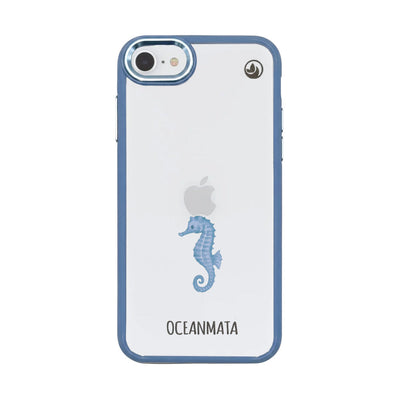 iPhone SE/7/8 Case - Seahorse white - "SeahorseTale" - sustainable