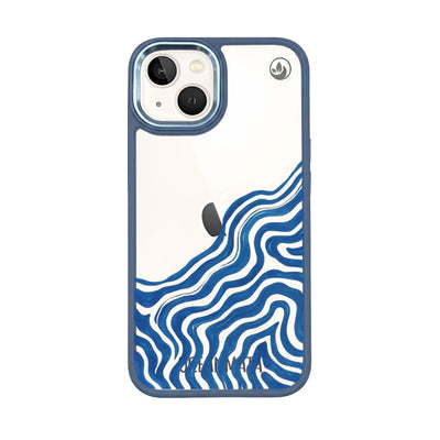 iPhone 13 Hülle - Welle abstrakt - "Summerwave" - nachhaltig