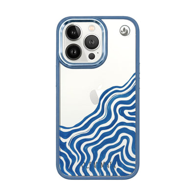 iPhone 13 pro case - abstract wave - "Summerwave" - ​​sustainable