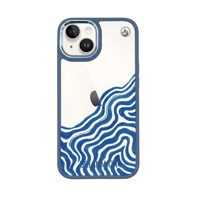iPhone 14 case - wave abstract - "Summerwave" - ​​sustainable