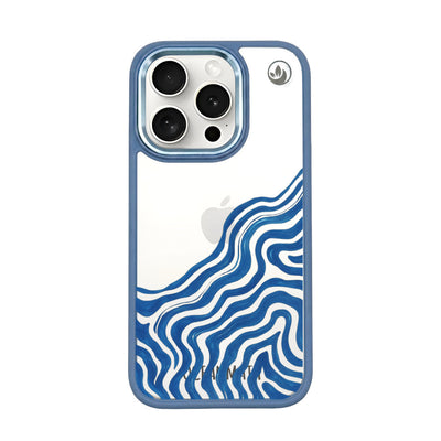 iPhone 15 pro max case - abstract wave - "Summerwave" - ​​sustainable