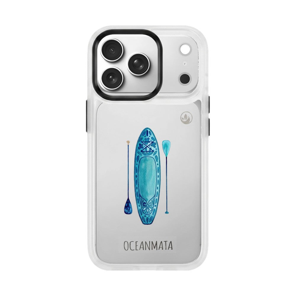 iPhone 18 Pro / 17 Pro Hülle - Stand Up Paddle - "supclub" - nachhaltig