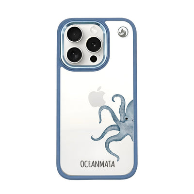 iPhone 15 Pro Max Case - Octopus blue - "TentacleTheory" - sustainable