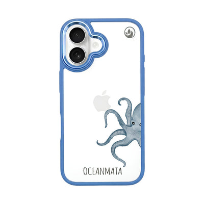 iPhone 16 Case - Octopus Blue - "TentacleTheory" - sustainable