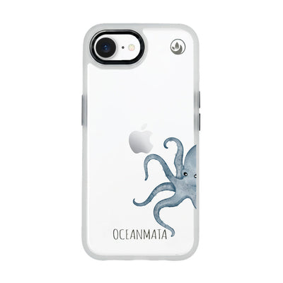 iPhone 16e/17e Case - Octopus Blue - "TentacleTheory" - Sustainable