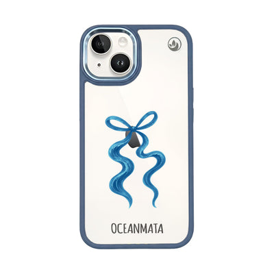 iPhone 14 Case - Bow Blue - "tideknot" - Sustainable