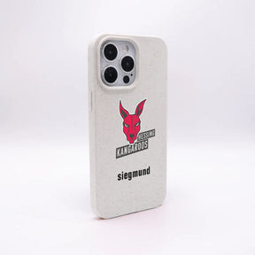iPhone 13 mini Hülle - weiß - "Hessing Kangaroos " - nachhaltig