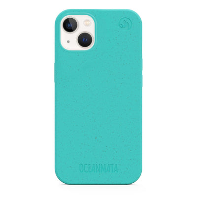 iPhone 14 case - turquoise - sustainable