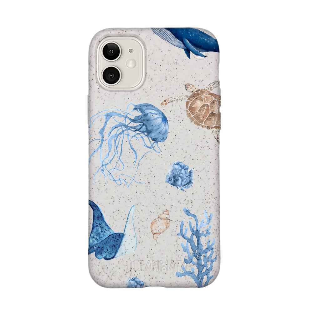Biologisch abbaubare Handyhülle iPhone 11 Turtleandfriends — kompostierbar — Vorderseite