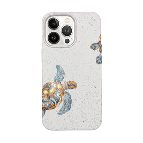 Biologisch abbaubare Handyhülle iPhone 13 pro max Turtlegaze — kompostierbar — Vorderseite