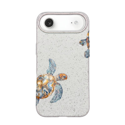 iPhone 17 Air Case - Turtle White - "TurtleGaze" - sustainable