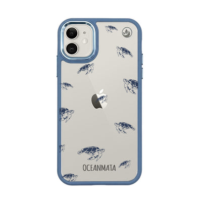 iPhone 11 Case - Turtles Blue - "Turtlino" - Sustainable