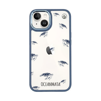 iPhone 14 Case - Turtles Blue - "Turtlino" - Sustainable