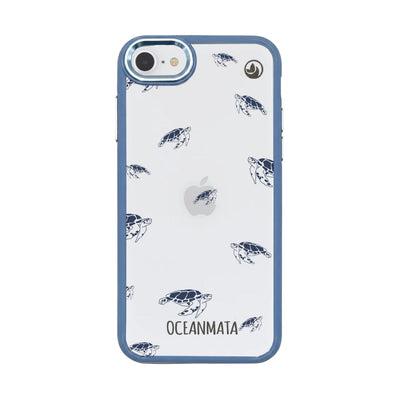 iPhone SE/7/8 Case - Turtles Blue - "Turtlino" - Sustainable
