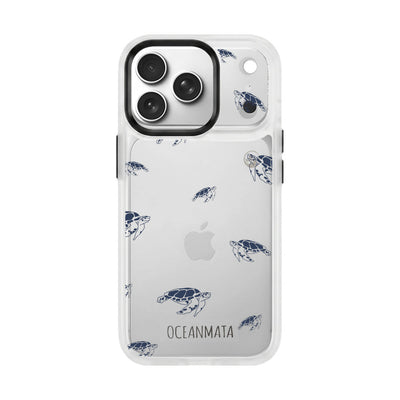 Samsung S26 Ultra Hülle - Schildkröten blau - "Turtlino" - nachhaltig