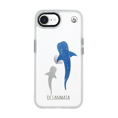 iPhone 16e/17e Case - Whale Shark Blue - "Whale Shark" - sustainable