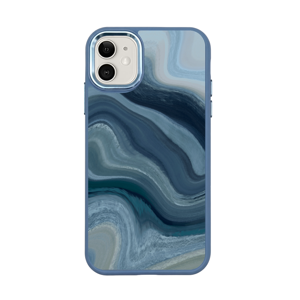 iPhone 11 Hülle - Welle abstrakt - "Summerwave" - nachhaltig