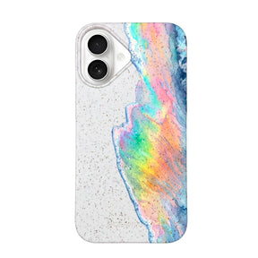 Biologisch abbaubare Handyhülle iPhone 16 Waveofpride — kompostierbar — Vorderseite