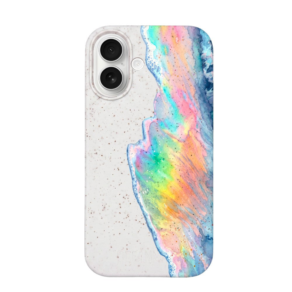 Biologisch abbaubare Handyhülle iPhone 17 Waveofpride — kompostierbar — Vorderseite