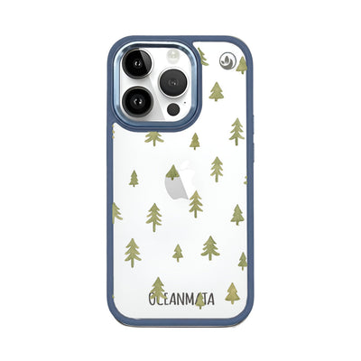 iPhone 14 Pro Max Case - Winter White - "Winter Forest" - Sustainable